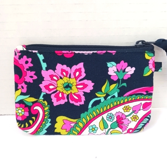 VERA BRADLEY 2014 Petal Paisley & 2015 Marrakesh Card Holders Like New 14U14Me - Picture 10 of 12